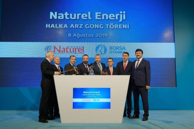 BORSA İSTANBUL'DA GONG NATUREL ENERJİ İÇİN ÇALDI