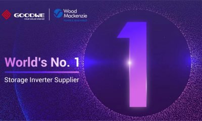 GoodWe, Wood Mackenzie’in “Hibrit İnvertör Tedarikçileri”nin Global Sıralamasında 1. Sırada