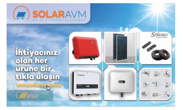Elseroof’un e-ticaret platformu Solaravm.com açıldı