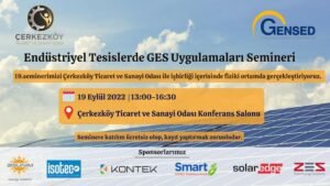 Endüstriyel Tesislerde GES Uygulamaları Semineri