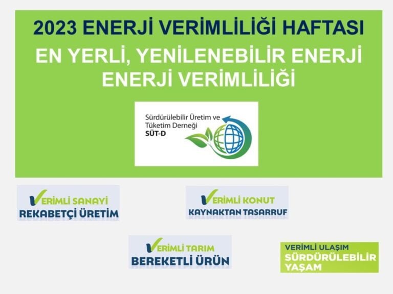 SÜT-D’den Enerji Verimliliği Haftası’na özel çağrı: “Enerji diyeti yapalım”