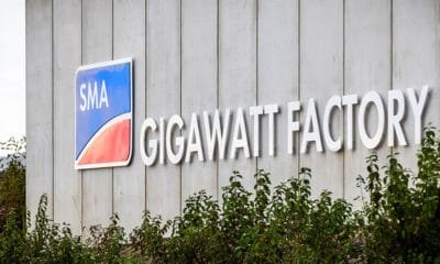 SMA'nın Niestetal'deki Gigawatt Factory üretim tesisi