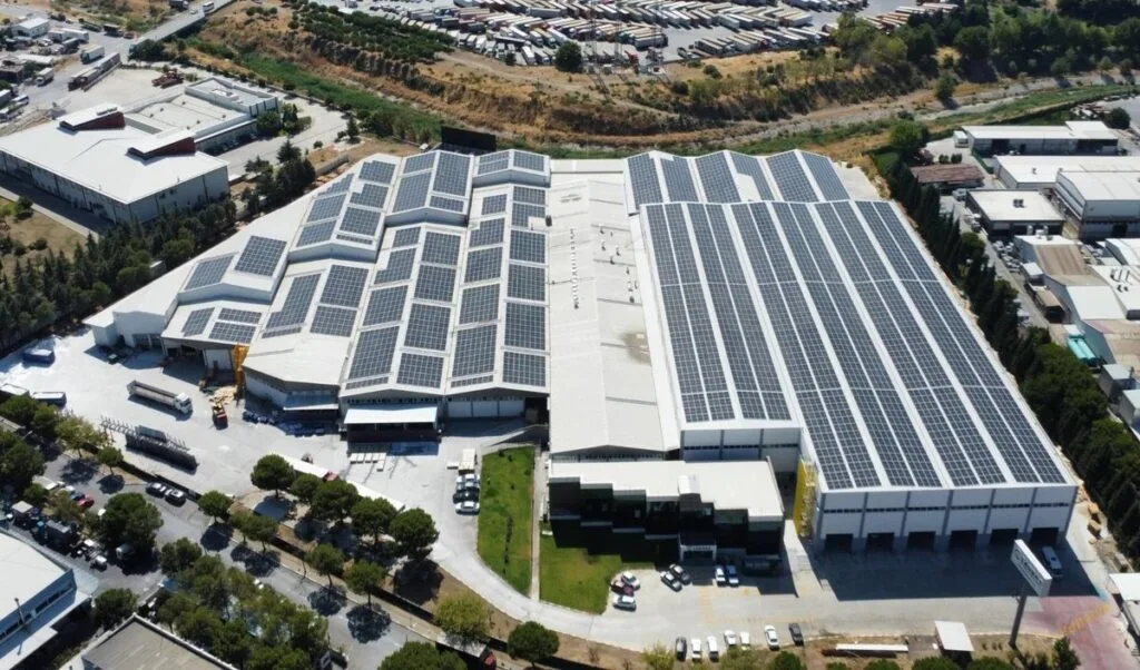 Çağdaş Cam Manisa solar cam üretim hattı