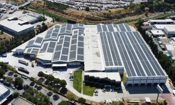 Çağdaş Cam Manisa solar cam üretim hattı